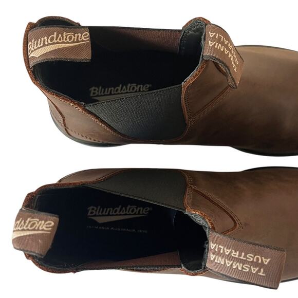 Blundstone Classic Chelsea Leather Boot Antique Brown 1609 Size AU 11 US Men 12 - Picture 11 of 11